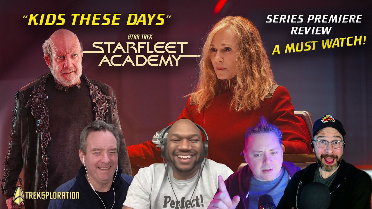 Star Trek Starfleet Academy SERIES PREMIERE Review with Steve Shives & The Beautiful John Irons