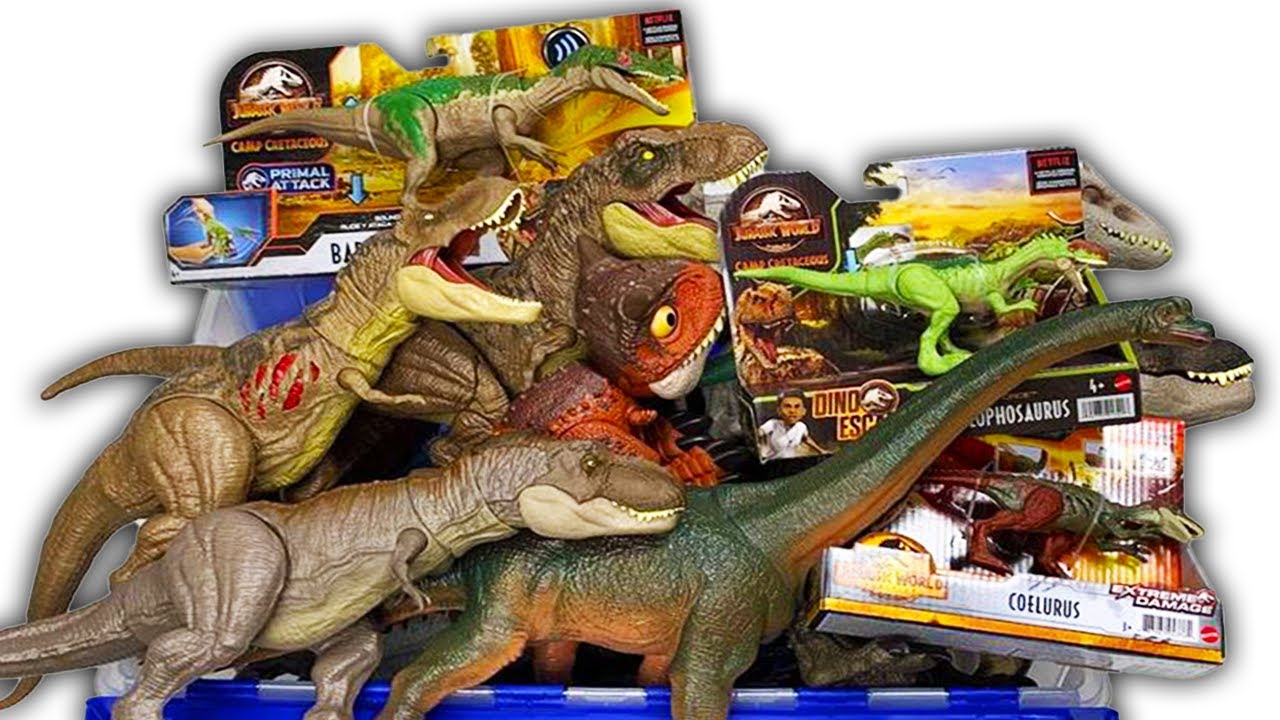 NEW Jurassic World Dinosaur Collection! Dominion, Camp Cretaceous, Fallen Kingdom Dinos 67