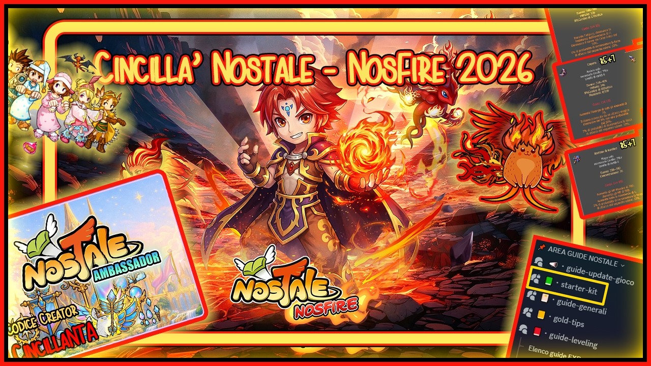 NosTale NosFire 2026 - Consigli per la progressione del personaggio