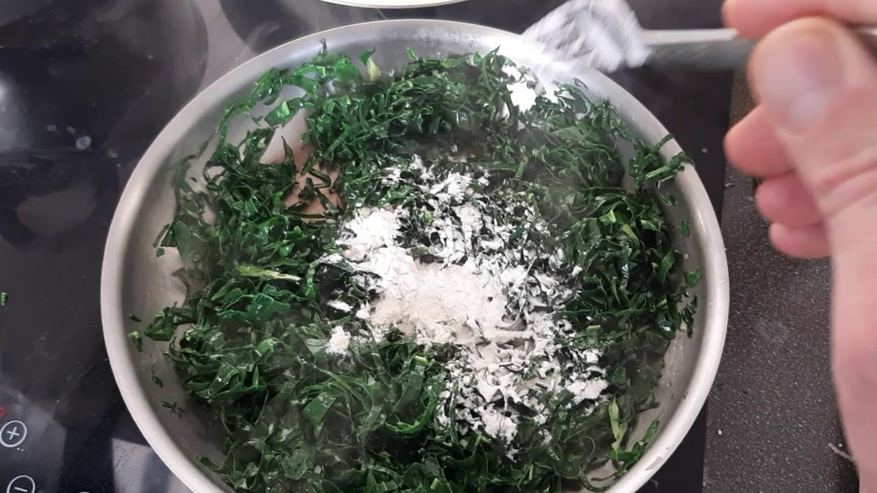 Esparregado .portuguese side dish
