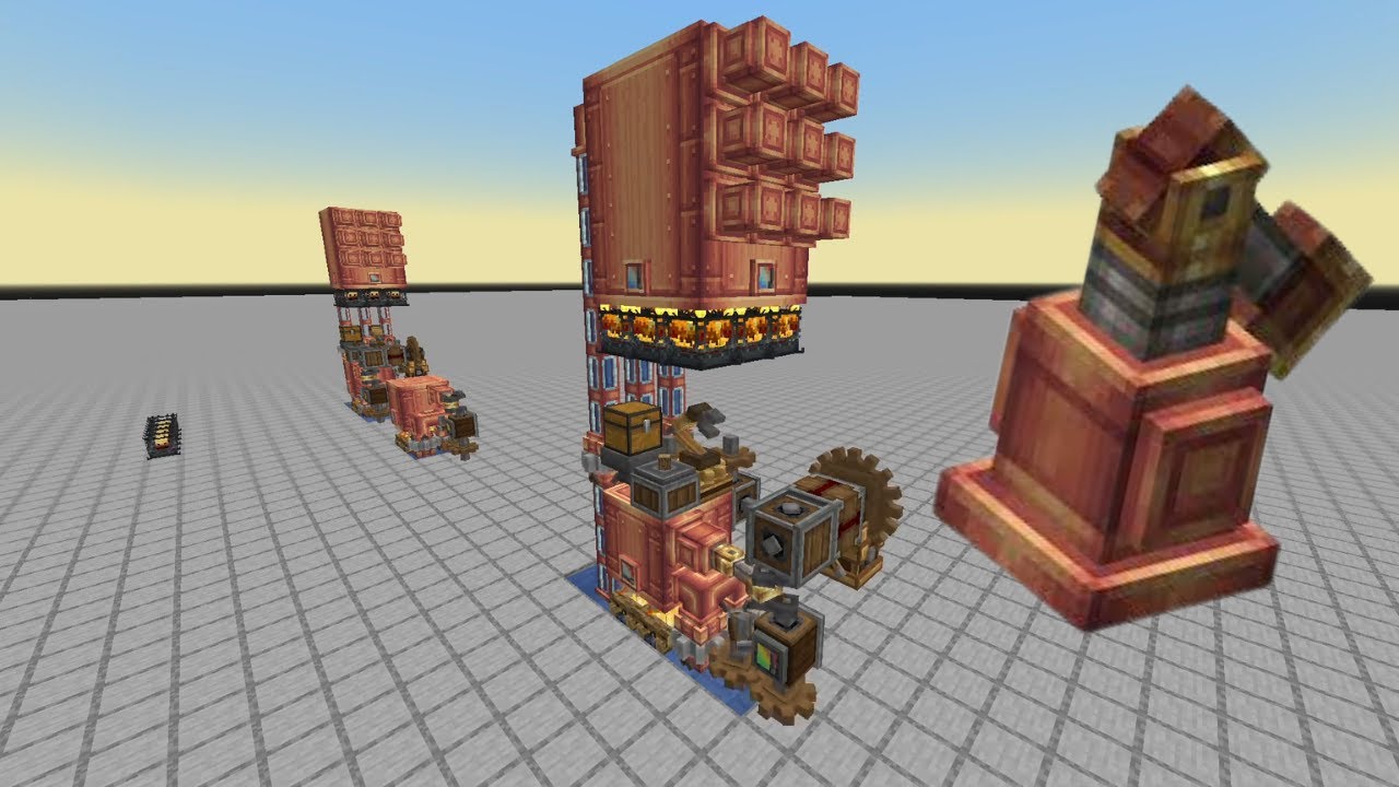 Create Mod | FULLY AUTOMATIC STEAM ENGINE LVL 9 (147,456 SU) with WORLD DOWNLOAD