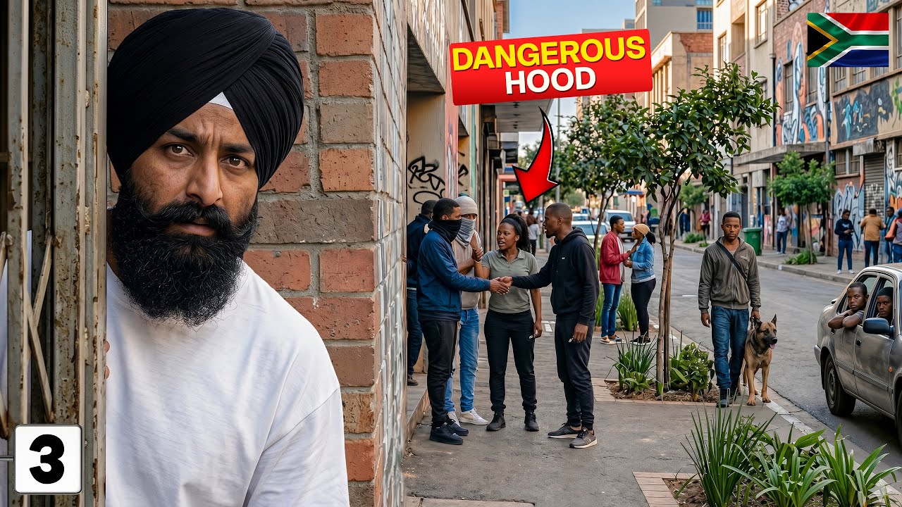 ਜੋਹਾਨਸਬਰਗ ਦੇ ਸਭ ਤੋਂ ਖਤਰਨਾਕ ਹੁੱਡ ਵਿੱਚ ਤੁਰਕੇ ਗੇੜਾ🇿🇦 Walking in Most Dangerous Hood of Johanessburg