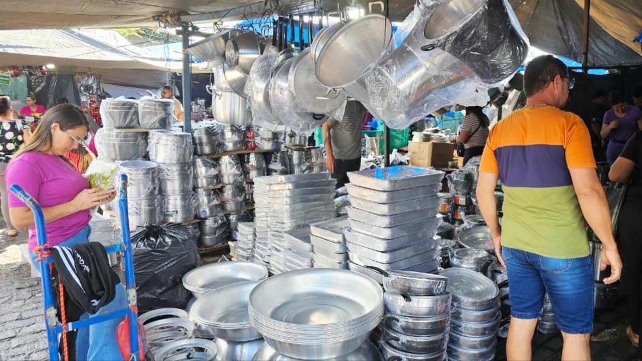FEIRA DO ALUMINIO E DO PARAGUAY EM CARUARU-PE. OLHA ISTO BRASIL!