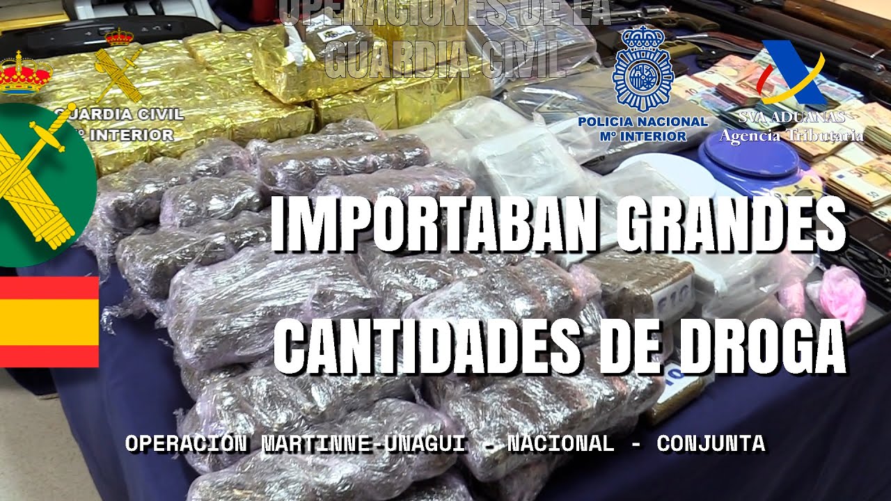 Desarticulada una organización criminal que importaba grandes cantidades de droga