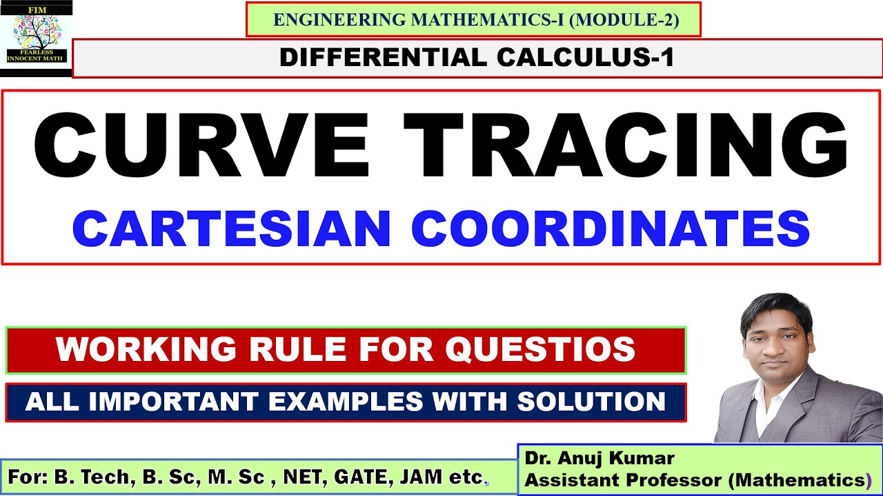 Curve Tracing in Cartesian Coordinates | Curve Tracing Engineering Mathematics | Curve Tracing
