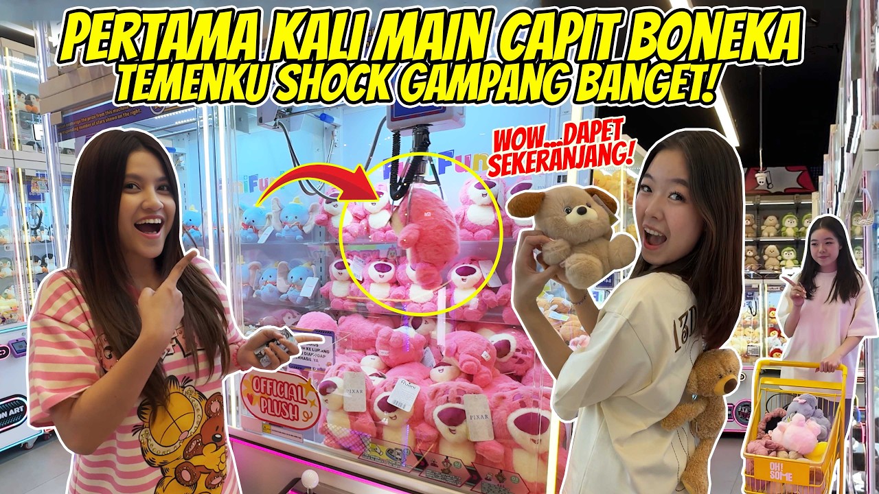 TEMENKU SHOCK BANGET!! TERNYATA CAPIT BONEKA SEGAMPANG INI?? PERTAMA KALI DI AJARIN LANGSUNG JAGO!!
