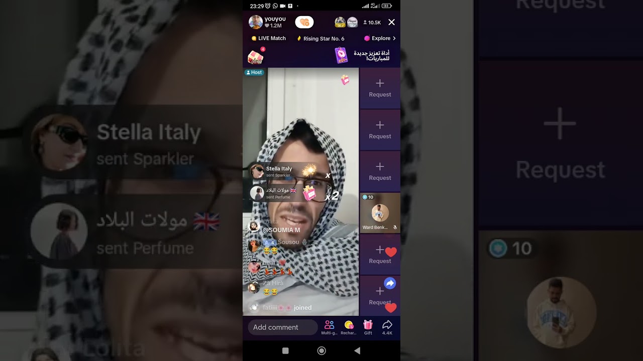 #شيخة_مولينيكس برنامج فتح قلبك مع مولينيكس في الجزء الأول 🤧💔💘🫣😱😱
