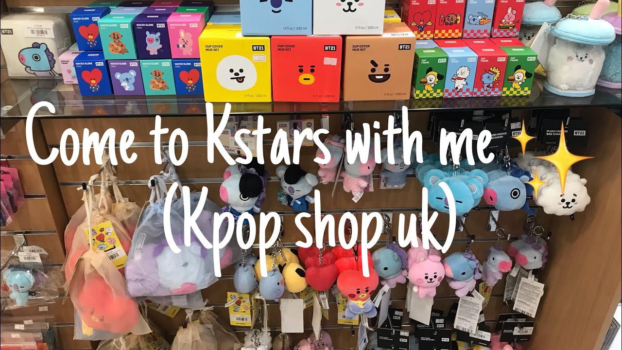 Come to Kstars with me (Kpop shop uk) ✨