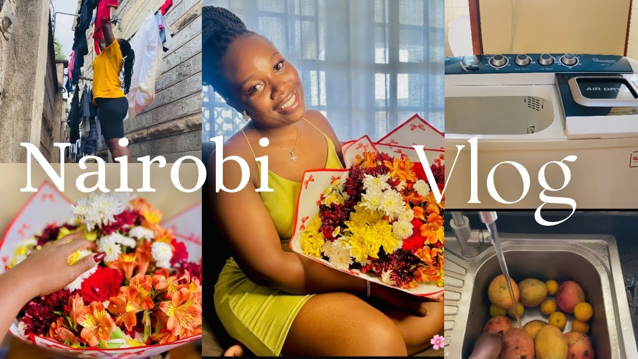 Life in Nairobi | Celebrating Love | Laundry + Small Restock + Cooking