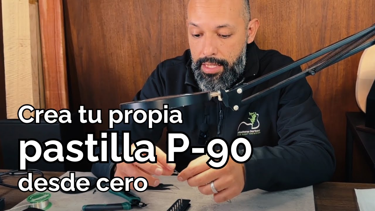 Cómo bobinar tu propia pastilla P-90. Tutorial completo paso a paso.