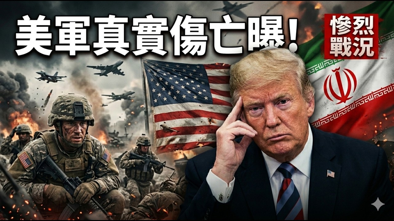【全程字幕】瞞不住了! 美軍認了死傷超慘烈! 