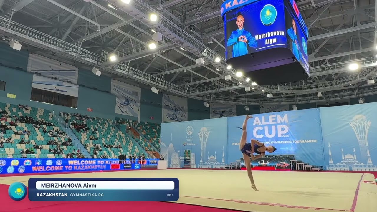 MEIRZHANOVA Aiym (KAZ) HOOP 28,65 - Alem Cup 2026