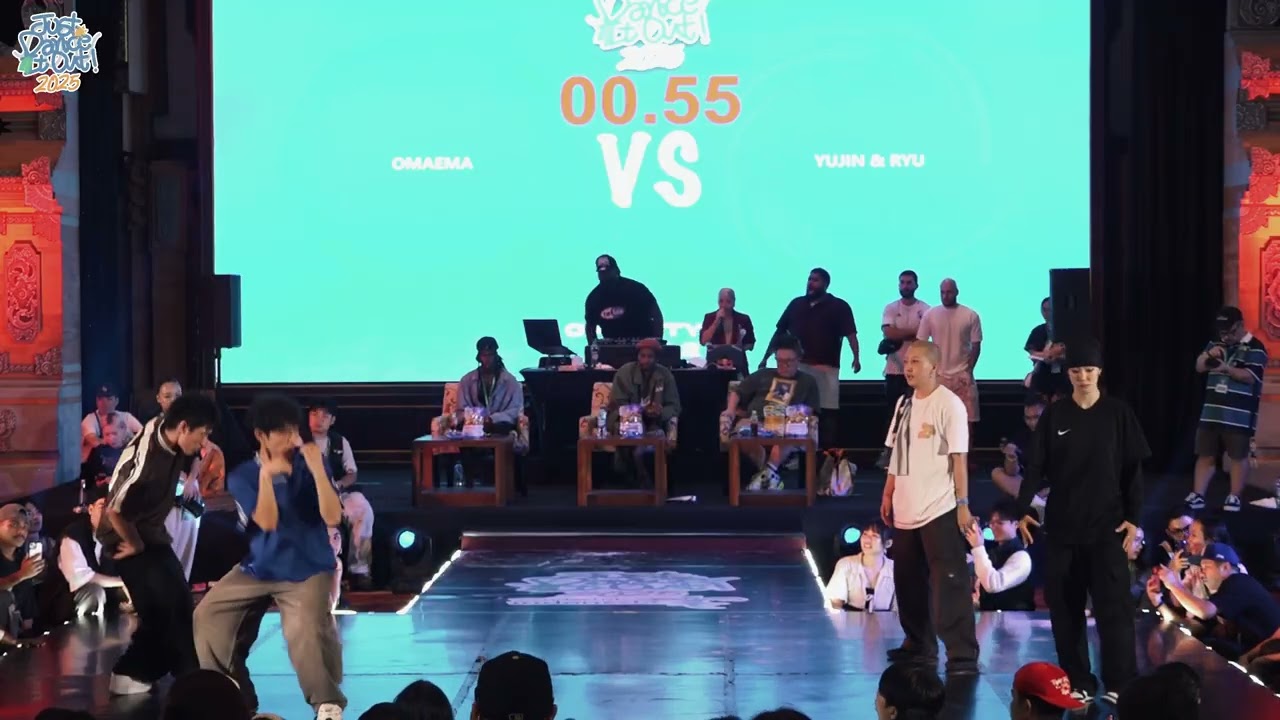 OMAEMA vs YUJIN & RYU / OPENSTYLE 2V2 TOP 8 / JDIO 2025
