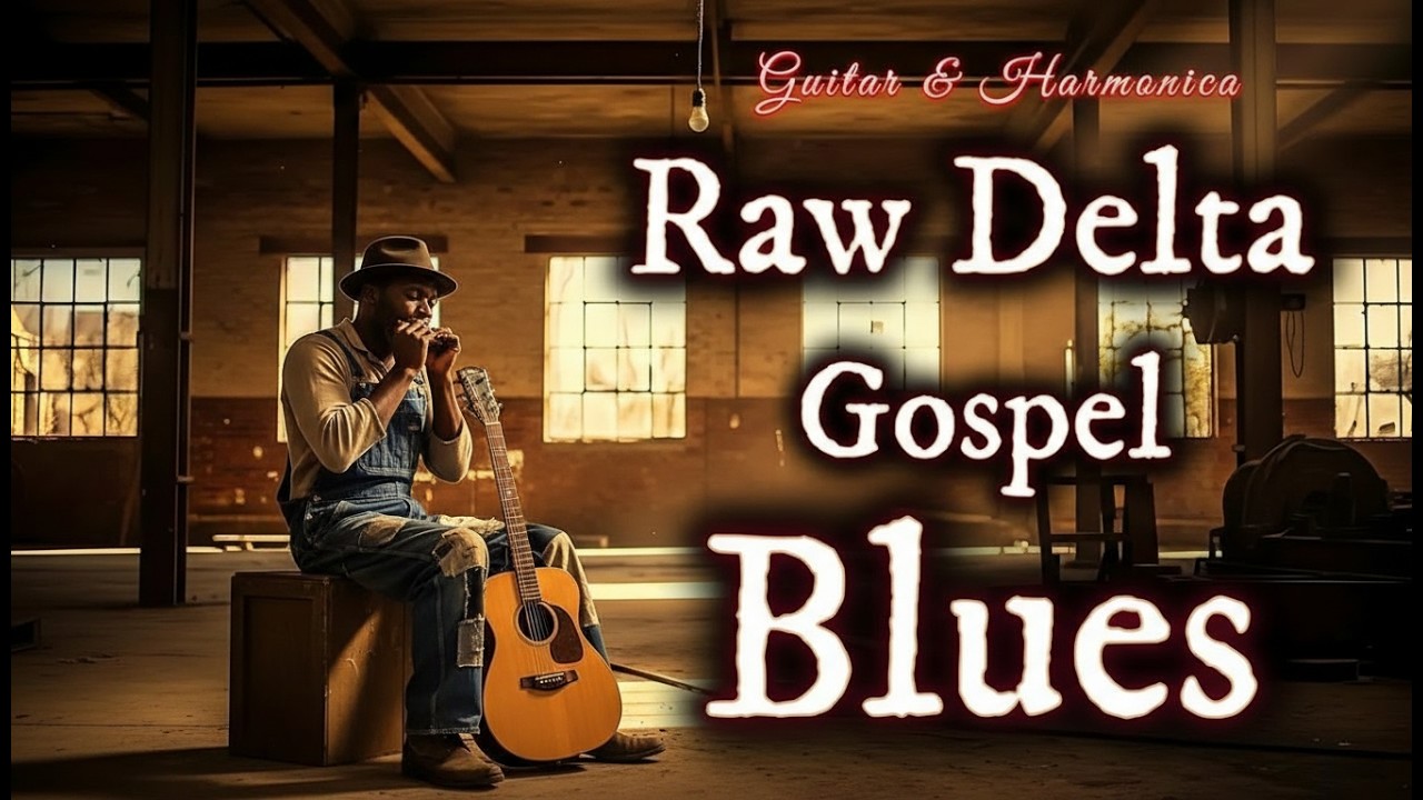 Delta Gospel Psalms – Raw Mississippi Blues with Raspy Vocals & Harmonica