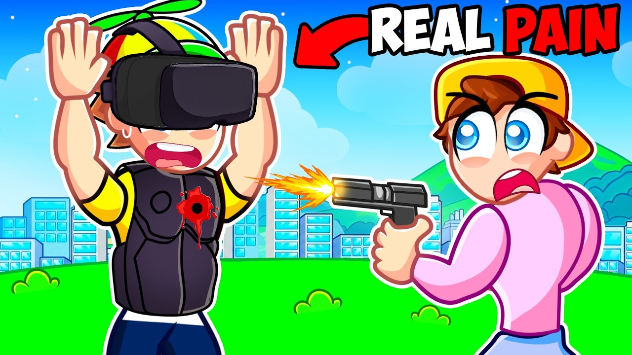 I Feel REAL PAIN in VR GTA 5!