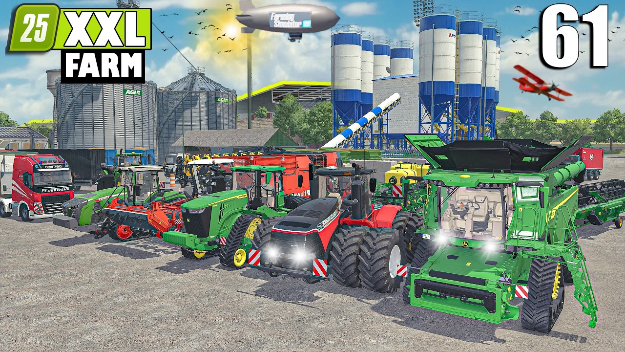 I UPGRADED THE FARM with NEW EQUIPMENT | The XXL FARM #61 | Farming Simulator 25