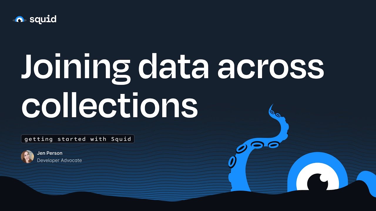 Joining data across collections using the Squid Client SDK