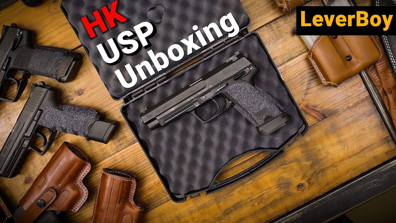 Unboxing USP Expert 9mm - HKs Top Competition Pistol