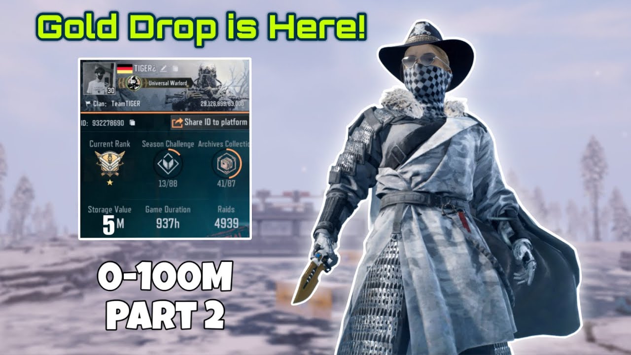 0-100M challenge, Easy money in the new Gold Drop Mode | Max graphics 