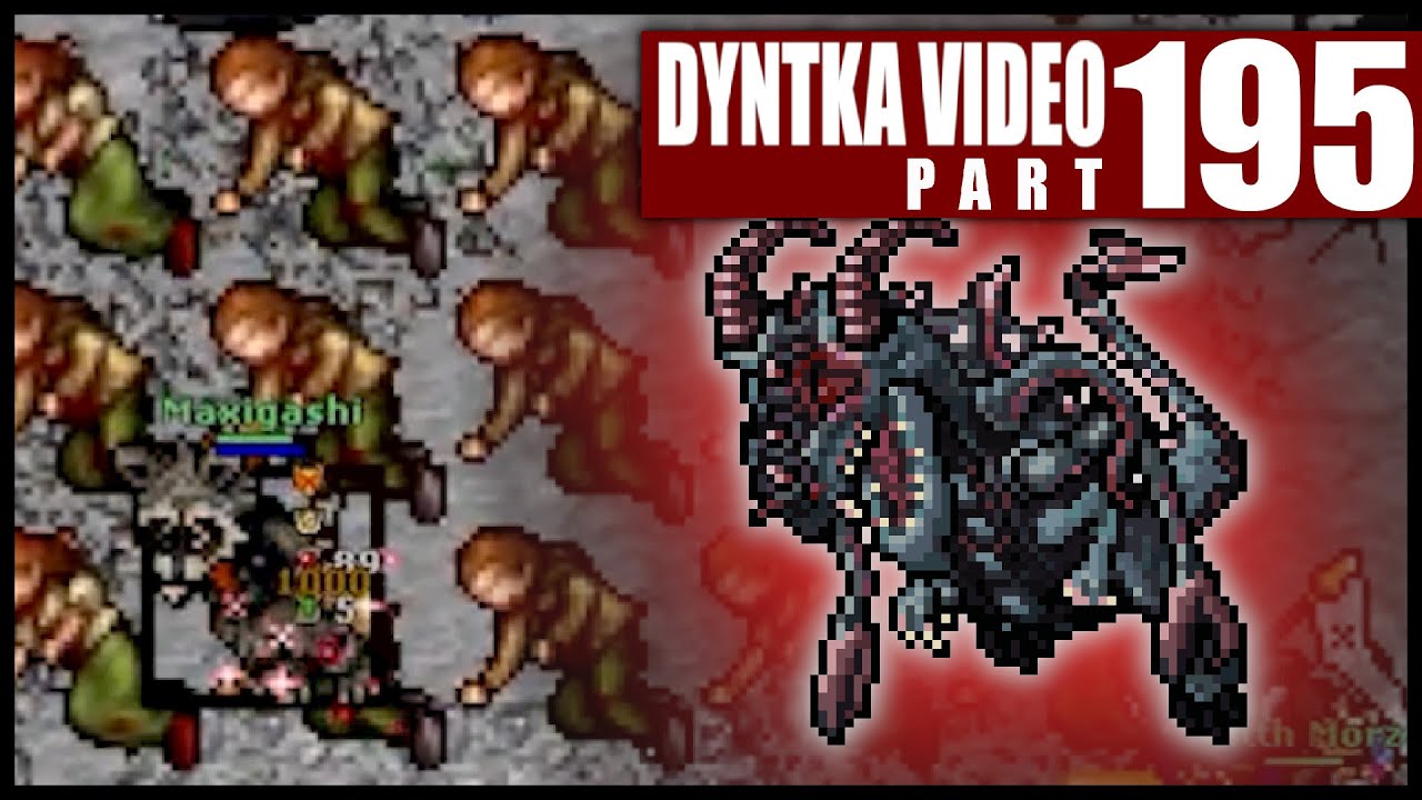 Rotrender - Boss tak potężny że psuje internety | Tibia - Dyntka Video odc. 195