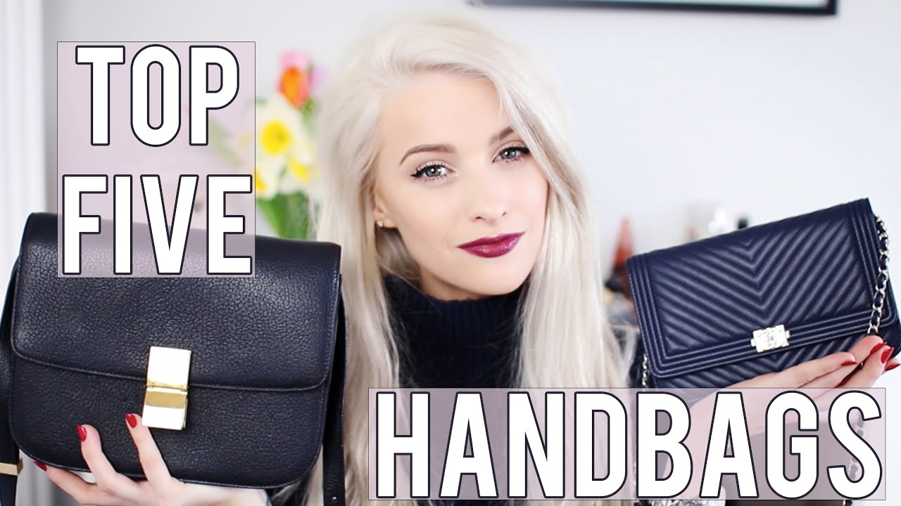 Top 5 Luxury Handbags | Chanel, Celine, Givenchy, Louis Vuitton, Lanvin | Inthefrow