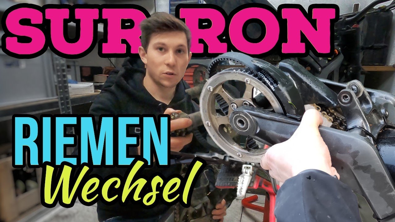 Surron Riemen Wechsel So geht´s! Tutorial zum Antriebsriemen