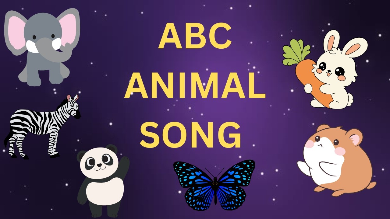 Alphabet Animals Song | Learn the ABC Alphabet Animals Song for Kids |