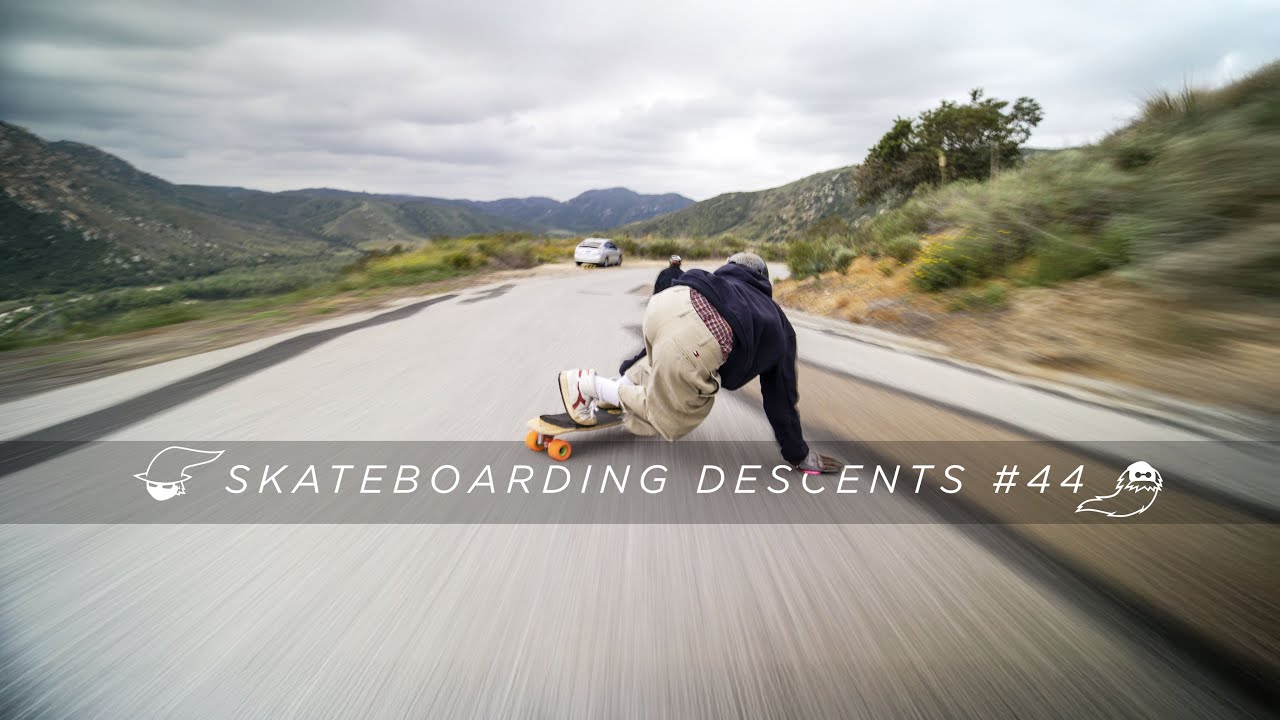 Skateboarding Descents #44 : Adrien Paynel & Josh on mythical Angie's Curves