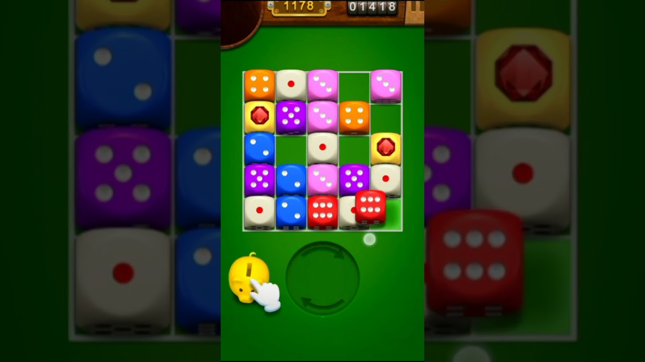 Merge dice puzzle game!Dicedom - Merge #gameplay #merge#dice