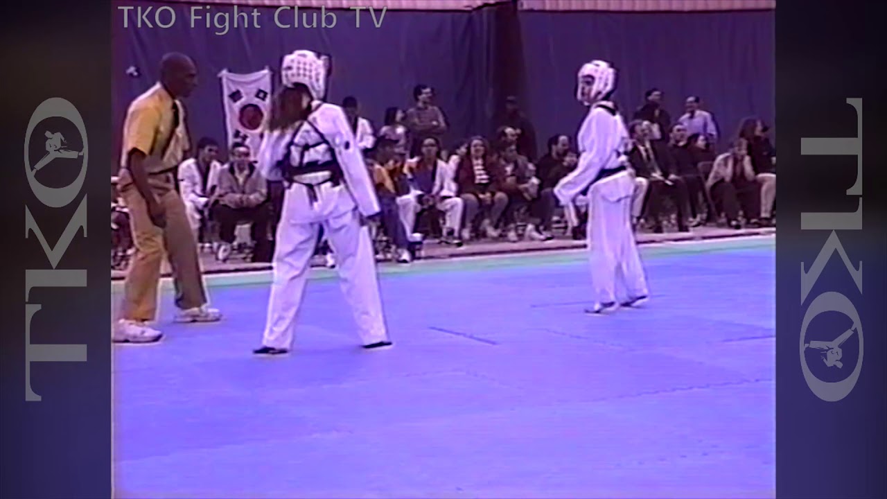 Cindy Morgan Vs Yulimar Parra - 90s Taekwondo - Old School