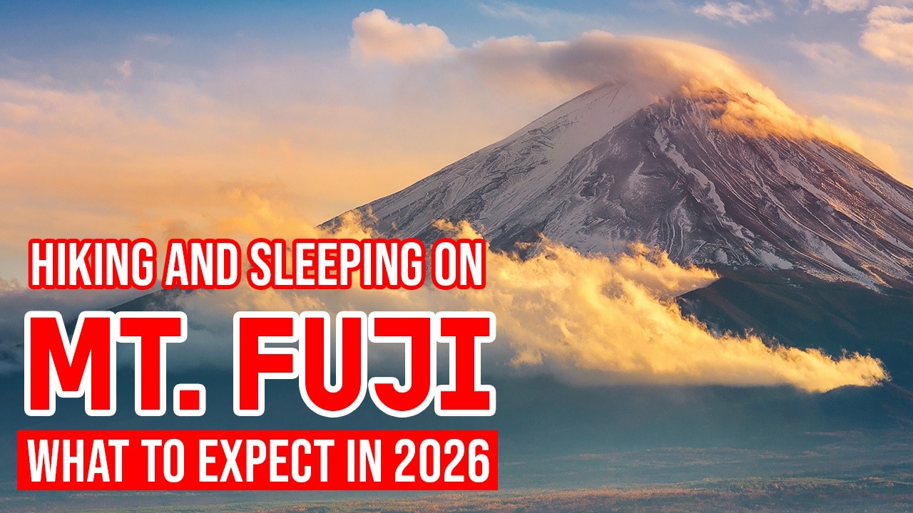 Climbing Mt. Fuji in 2026: How to hike and sleep on the mountain