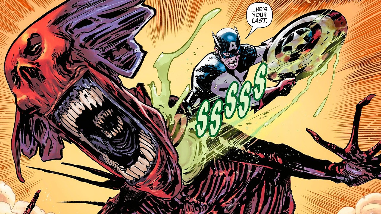 Captain America FINISHES the Red King! (Aliens Finale)