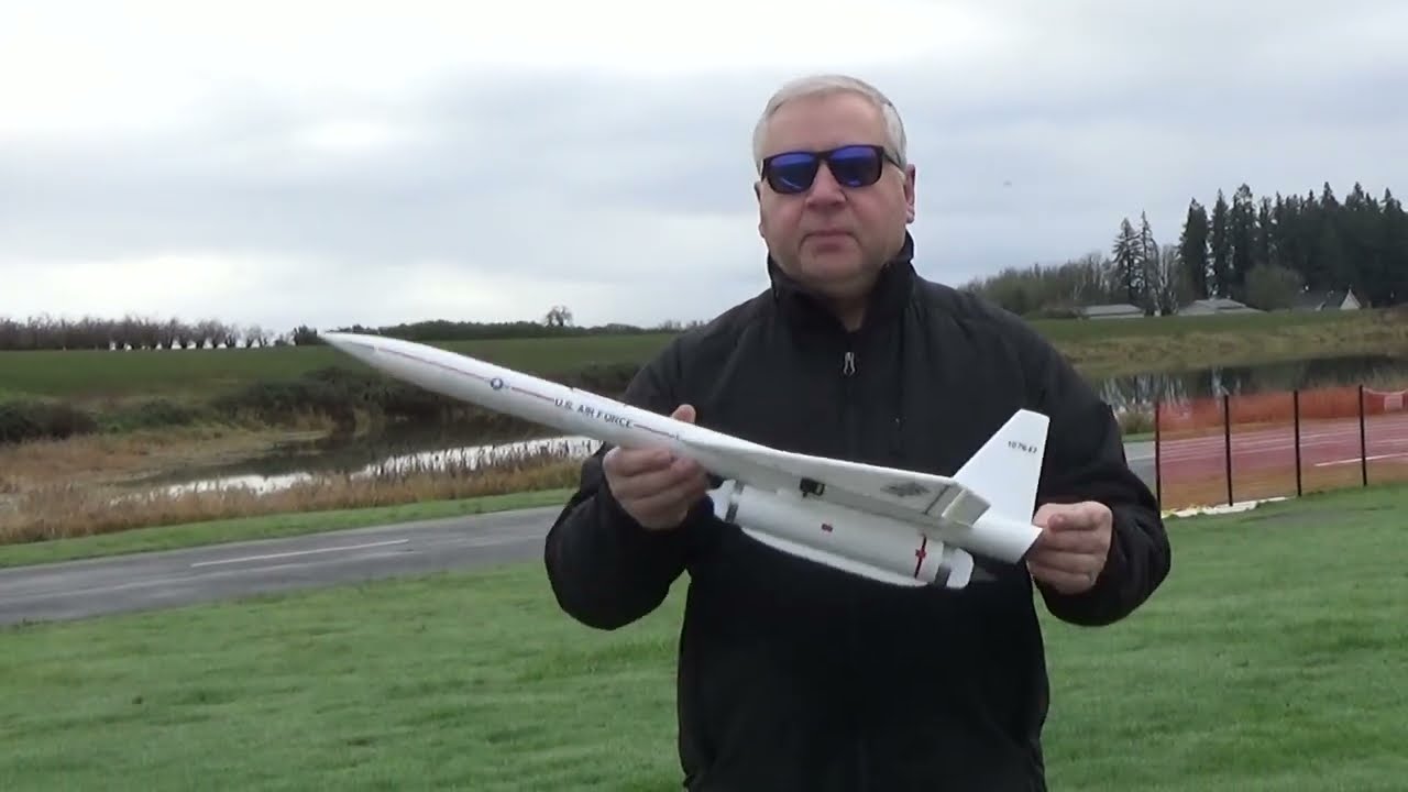 Hound Dog Nuclear Cruise Missile R/C Rocket glider 2 versions!