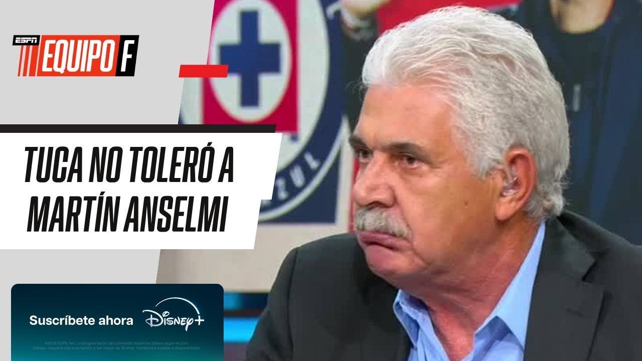 ¡TUCA ESTALLÓ CON ANSELMI POR POSIBLE SALIDA DE CRUZ AZUL! LE EXIGE CUMPLIR CON 
