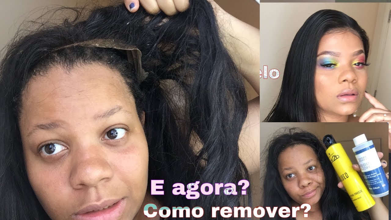 COMO REMOVER LACE FRONT E COMO REMOVER COLA NA LACE/ MÉTODO SEGURO E PROFSSIONAL