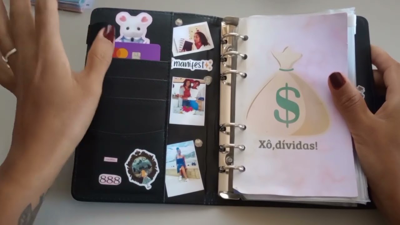 Redecorei o meu fichário financeiro e atualizei os envelopes/ métodos dos envelopes na prática 