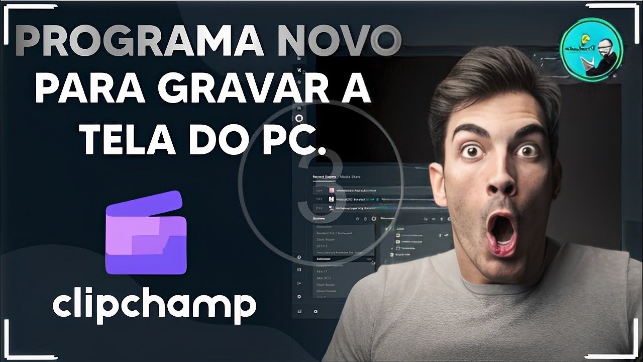 ✨️Novidade✨️ Como GRAVAR a Tela do PC com Clipchamp para Vídeos do Youtube