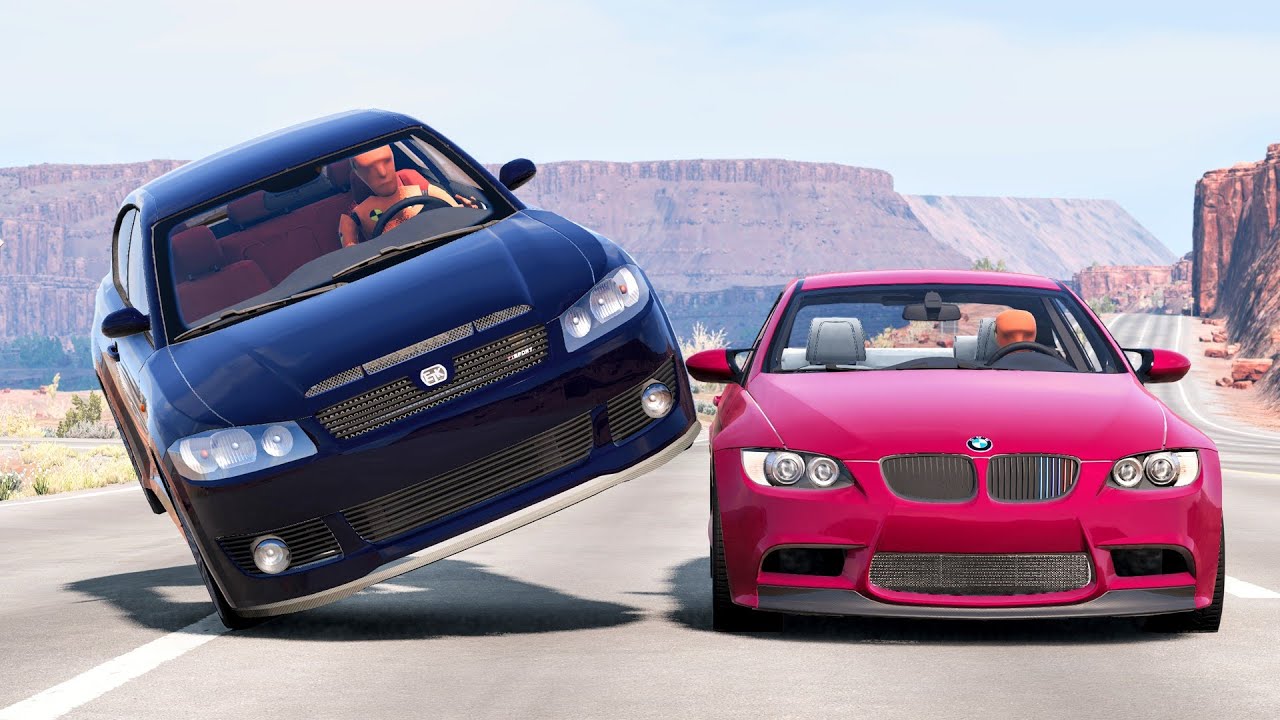 Road Rage Crashes #4 - BeamNG Drive | CrashBoomPunk