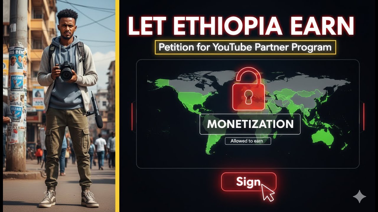 10,000,000 Views. $2,500. Why Won't YouTube Pay Ethiopia?