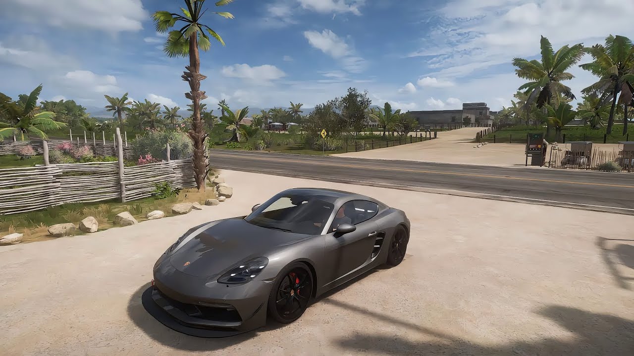 Sunset Drive in Porsche 718 Cayman GT4 | Forza Horizon 5🇮🇹