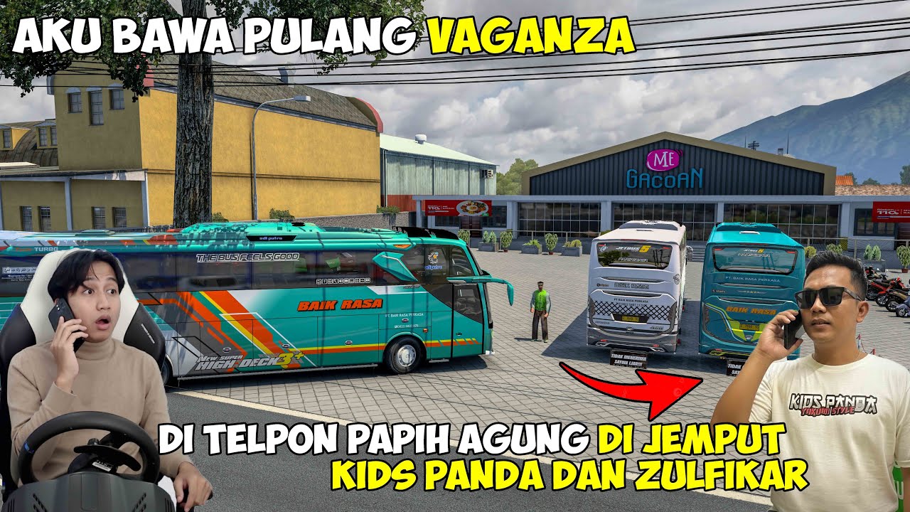 AKU BAWA PULANG VAGANZA MALAH DI TELPON PAPIH AGUNG DAN DI JEMPUT KIDS PANDA X ZULFIKAR