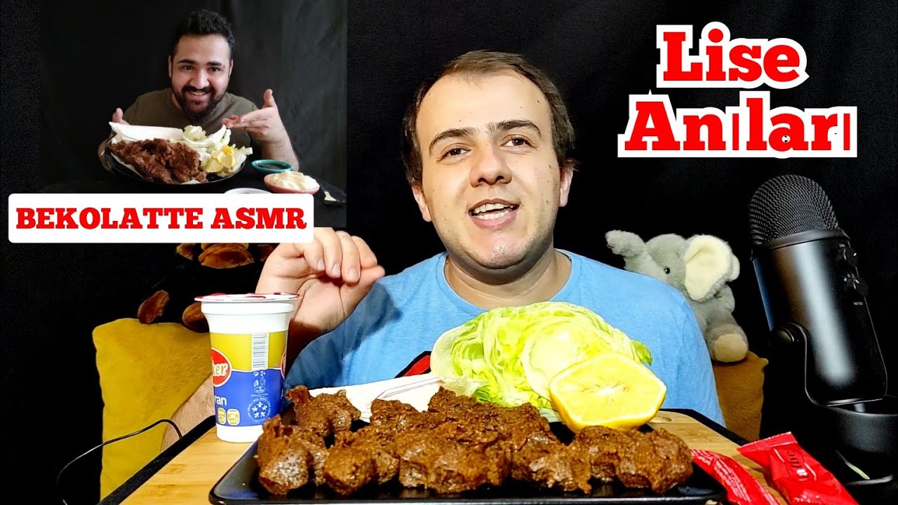 BEKOLATTE ASMR İLE  İŞBİRLİĞİ ÇİĞKÖFTE MUKBANG  | LİSE ANILARIM | MUKBANG ÇİĞKÖFTE  | ADO ASMR