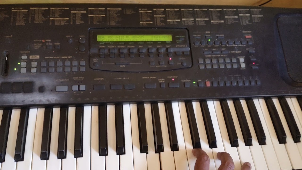 CARA BIKIN STYLE DANGDUT DI KEYBOARD TECHNICS KN 1200.#musik