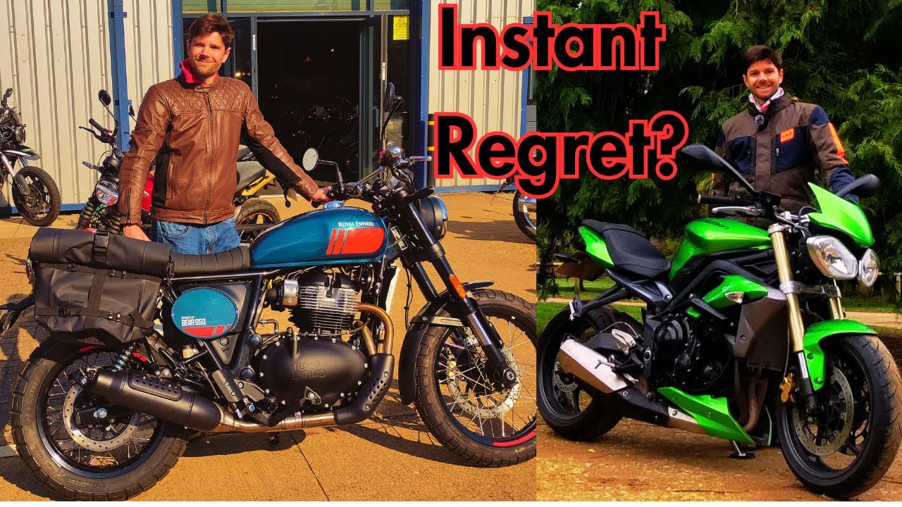 Сожалею ли я о Royal Enfield Bear? Стоило ли мне сохранить свой Triumph Street Triple?