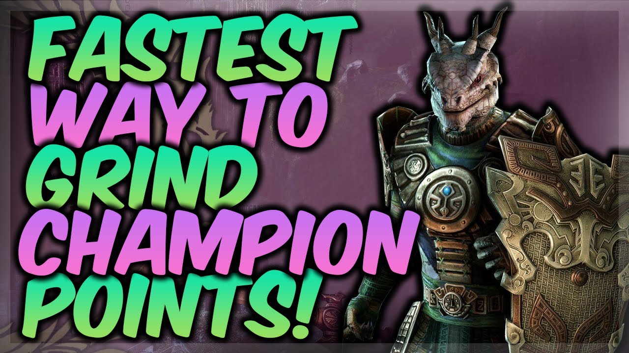 ESO Fastest Way To Grind Champion Points! | How To Gain 3+ Million XP Per Hour!