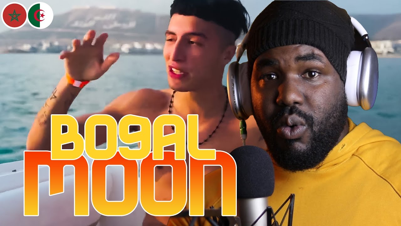Bo9al - Moon  [ ALGERIAN REACTION]   🇲🇦❤️🇩🇿