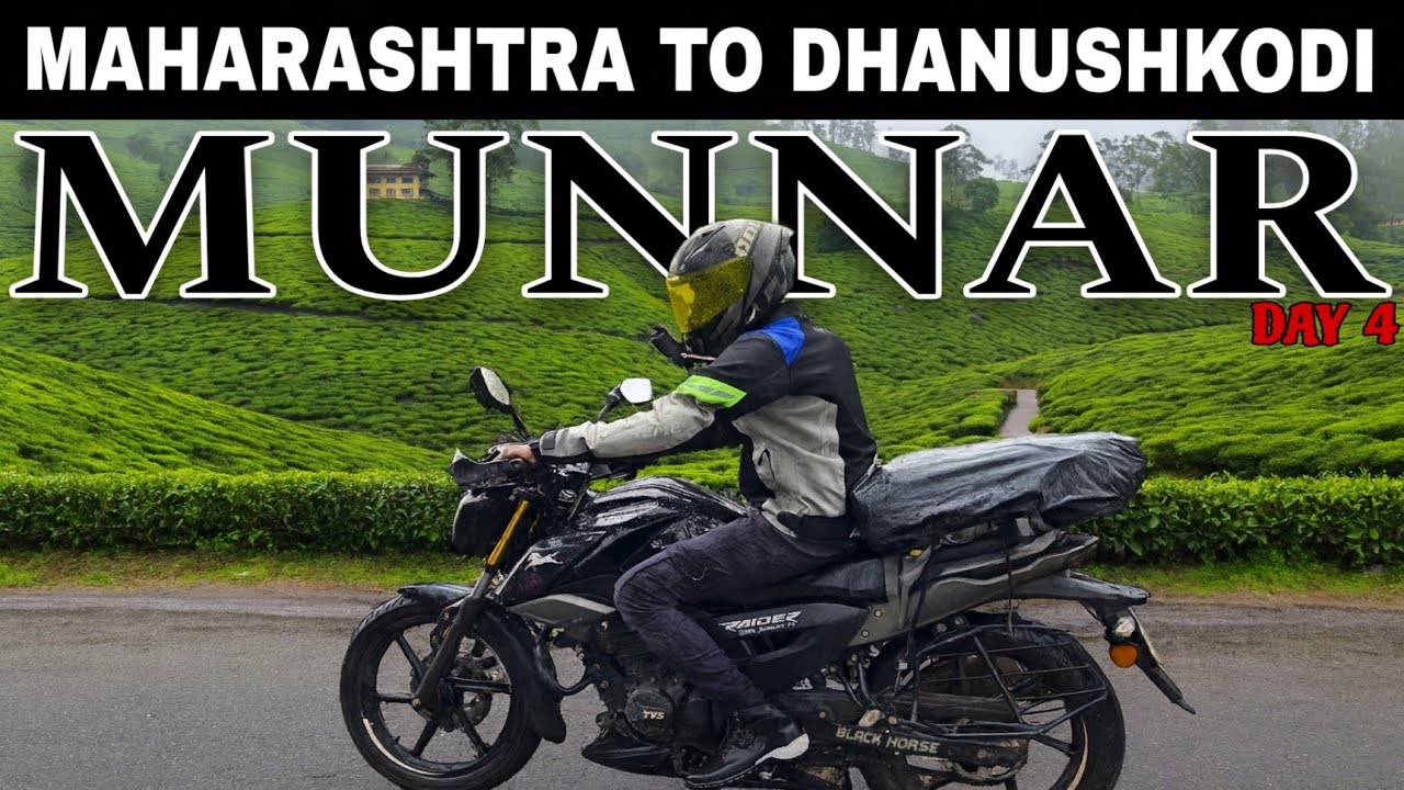 MAHARASHTRA TO DHANUSHKODI | Munnar | DAY 4 | Mr Sawant 74