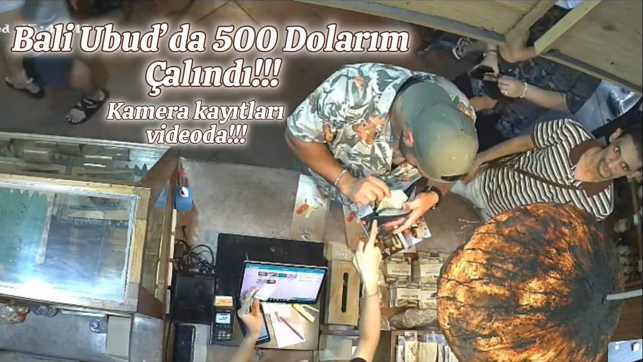 Bali Ubud’da Param Çalındı! (500$) | Her Şey Kamerada