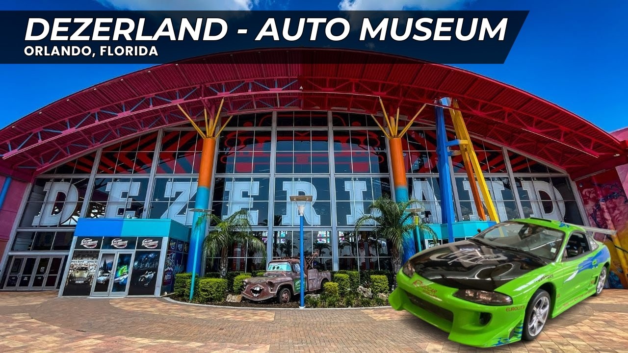 Dezerland Action Park - Ultimate Walking Tour & Auto Museum Tour (4K)