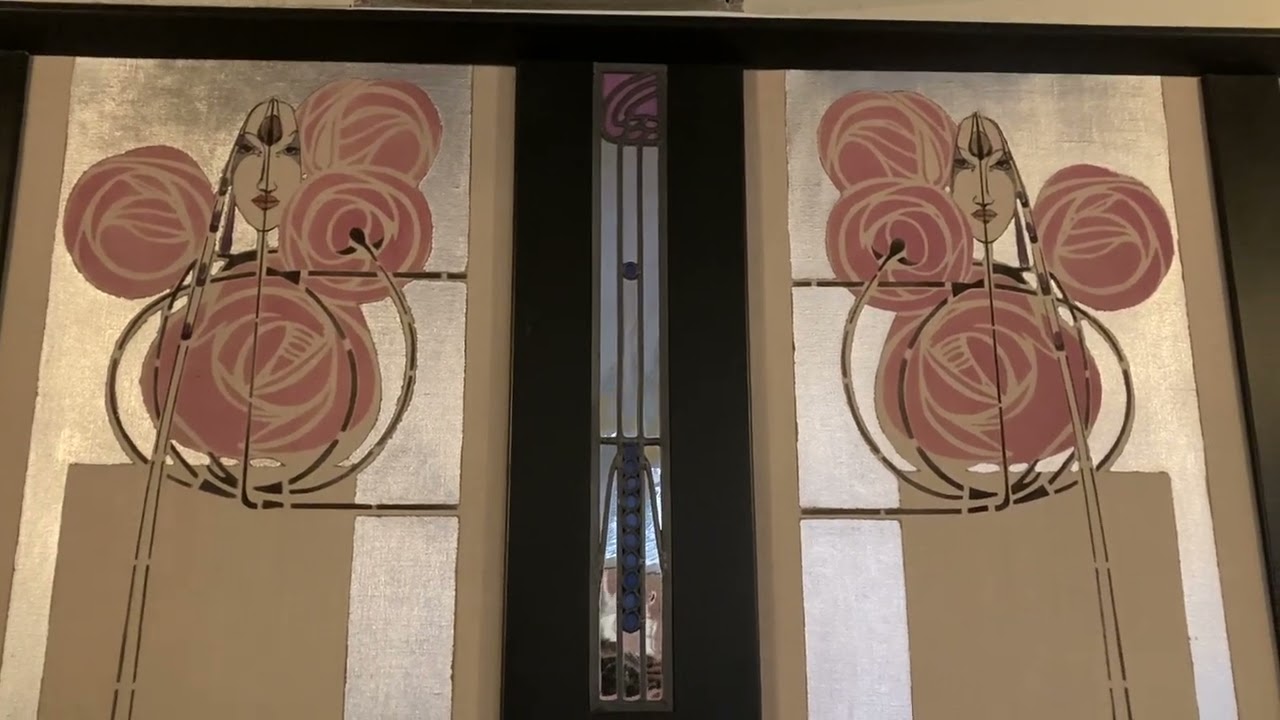 Tour of the Mackintosh at the Willow (now called the Mackintosh Tearooms)